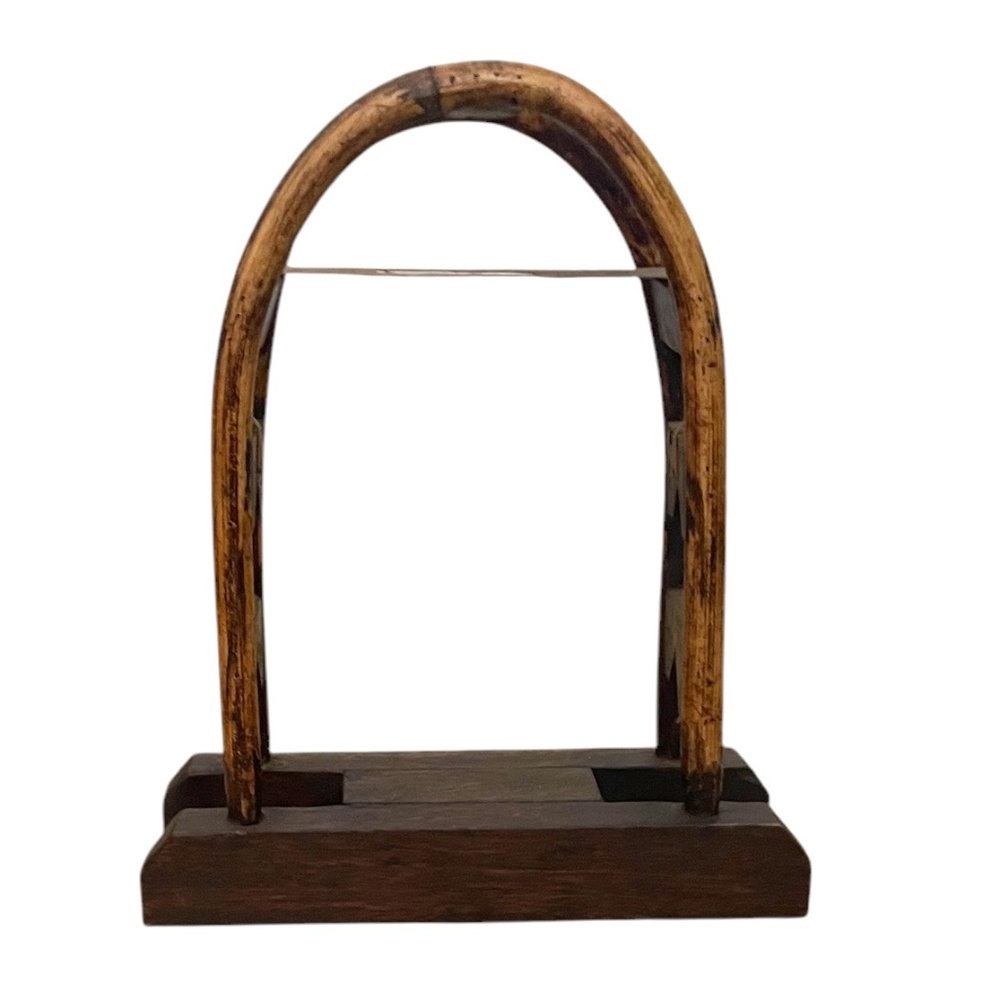 Karen Hill Tribe Thailand Vintage Elephant‎  Stand/ BELL NOT INCLUDED